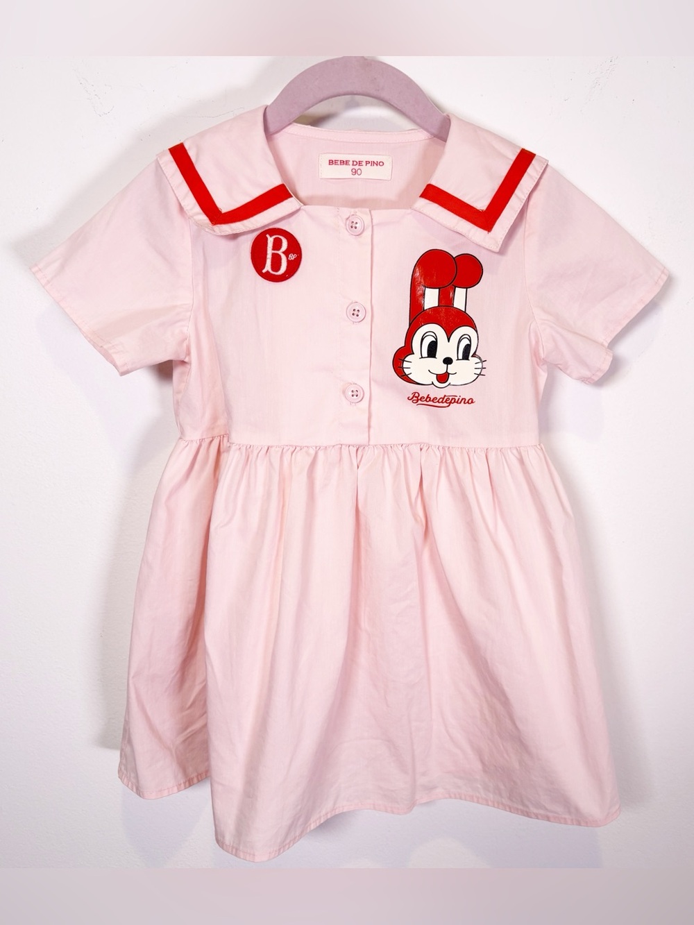 Bebe de Pino Pink Bunny Dress